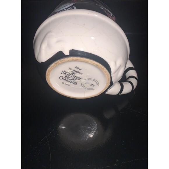 Nightmare Before Christmas OOGIE BOOGIE Shock Lock & Barrel Mug Cup used 2021 - Picture 7 of 12